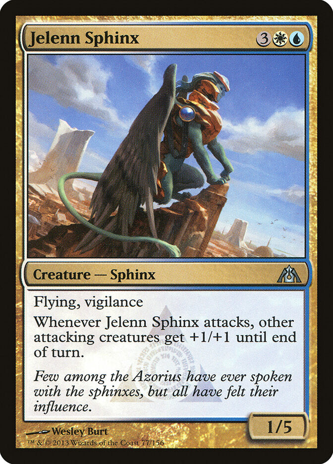 Jelenn Sphinx 77 - Dragon's Maze MTG card