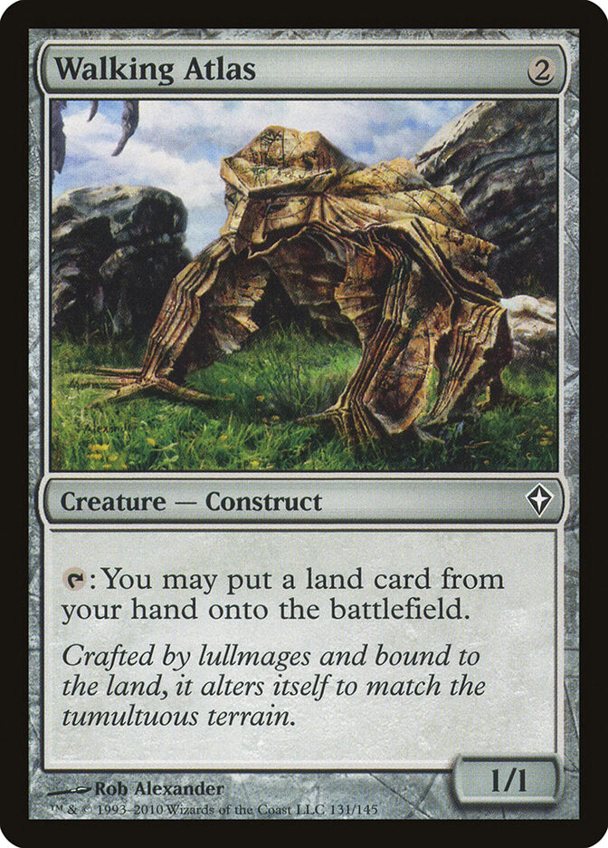 Walking Atlas 131 - Worldwake MTG card
