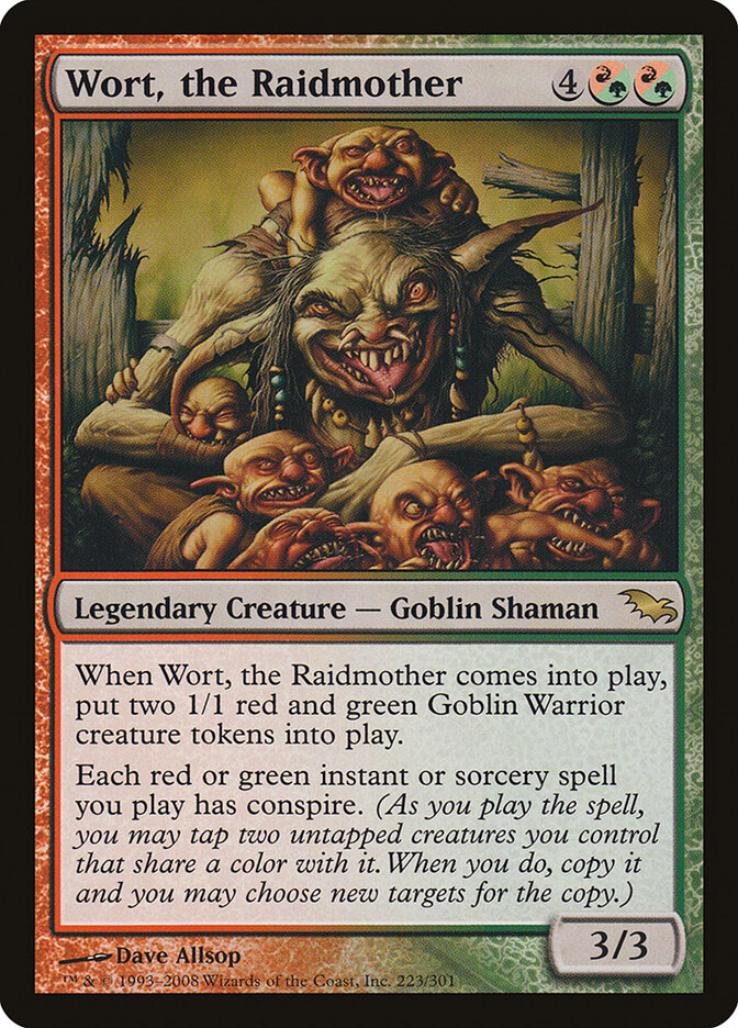 Wort, the Raidmother 223 - Shadowmoor MTG card