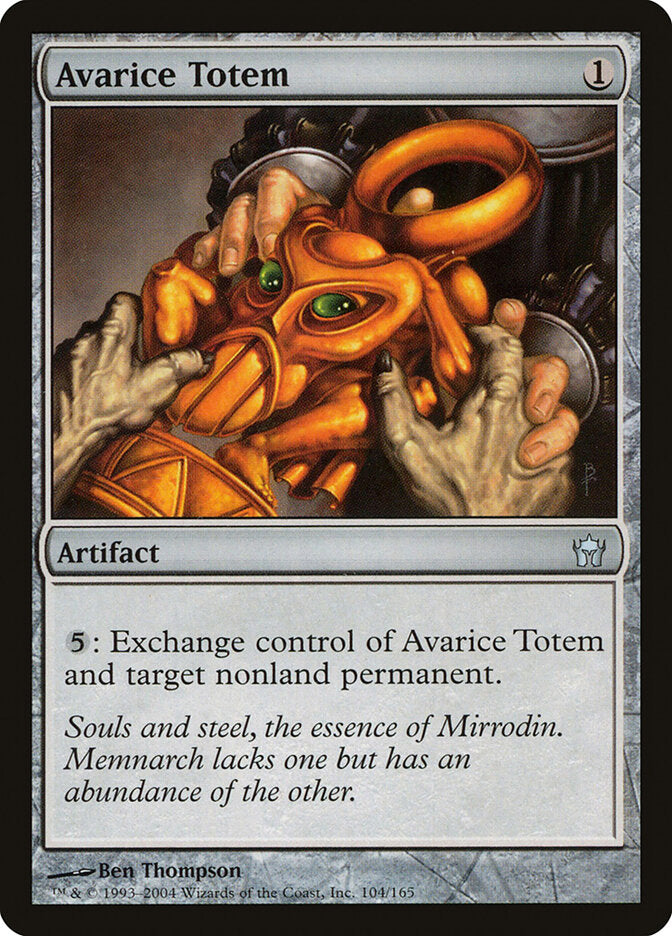 Avarice Totem 104 - Fifth Dawn MTG card