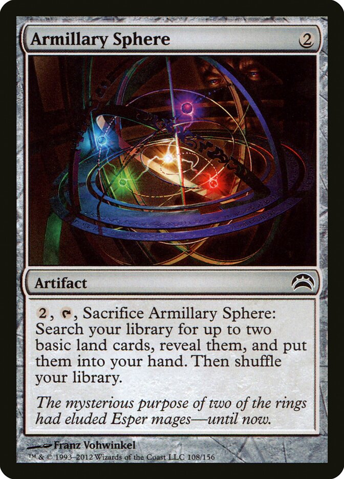 Armillary Sphere 108 - Planechase 2012 MTG card