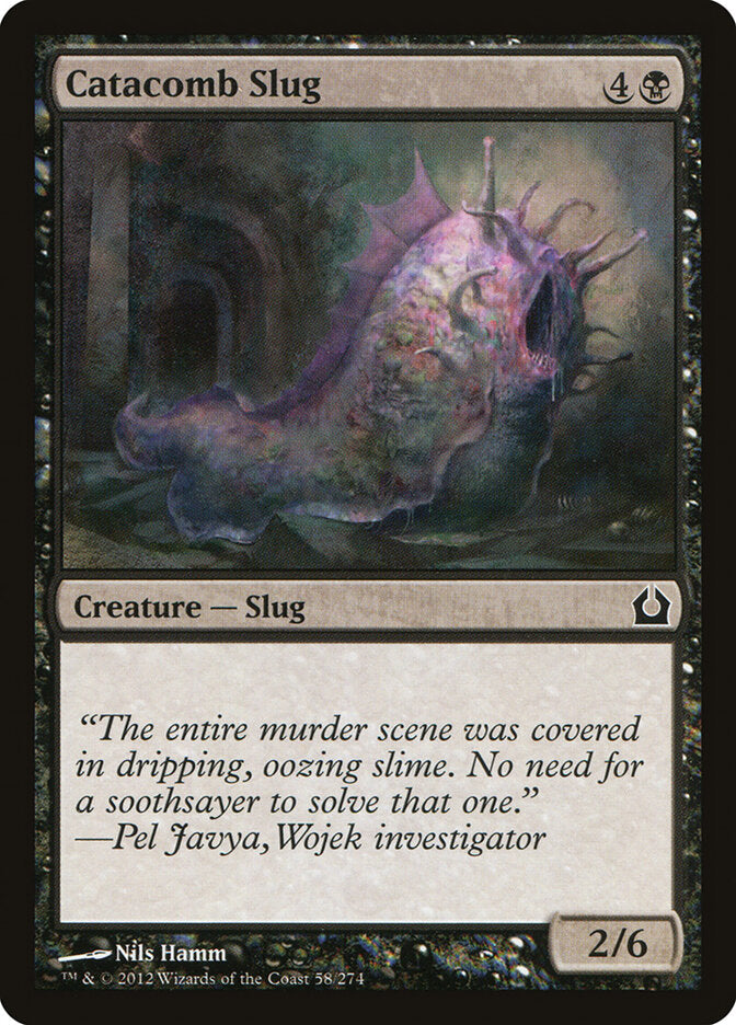 Catacomb Slug 58 - Return to Ravnica MTG card