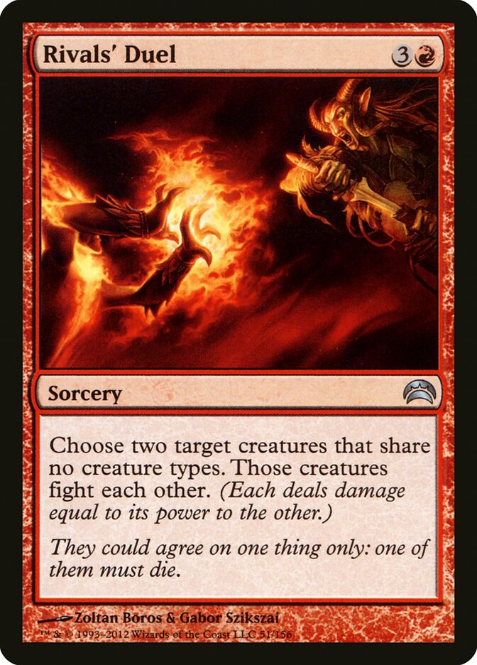 Rivals' Duel 51 - Planechase 2012 MTG card