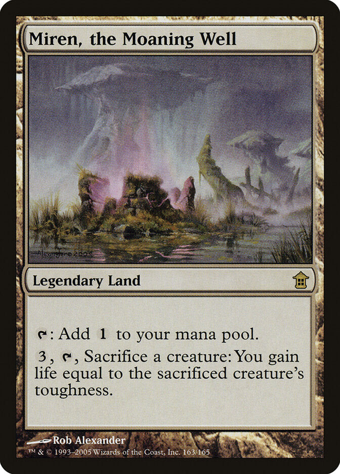 Miren, the Moaning Well 163 - Saviors of Kamigawa MTG card