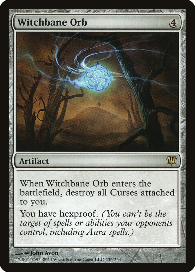 Witchbane Orb 236 - Innistrad MTG card