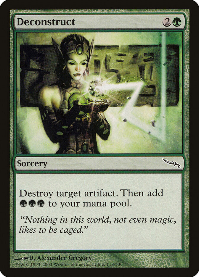 Deconstruct 118 - Mirrodin MTG card