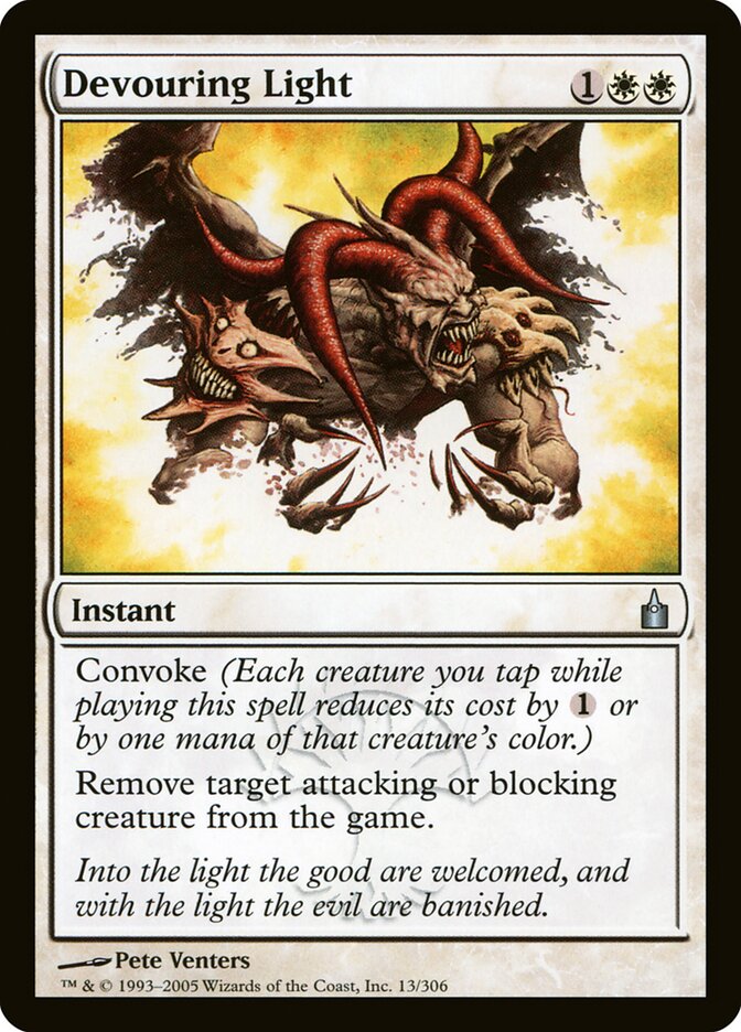 Devouring Light 13 - Ravnica: City of Guilds MTG card