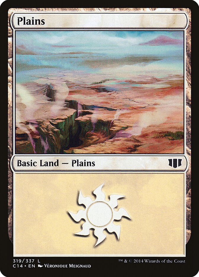 Plains 319 - Commander 2014 MTG card