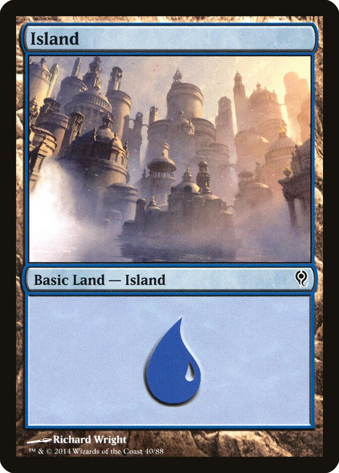 Island 40 - Duel Decks: Jace vs. Vraska MTG card