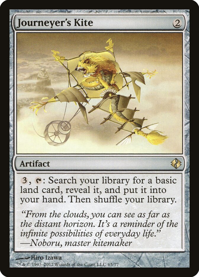 Journeyer's Kite 65 - Duel Decks: Venser vs. Koth MTG card