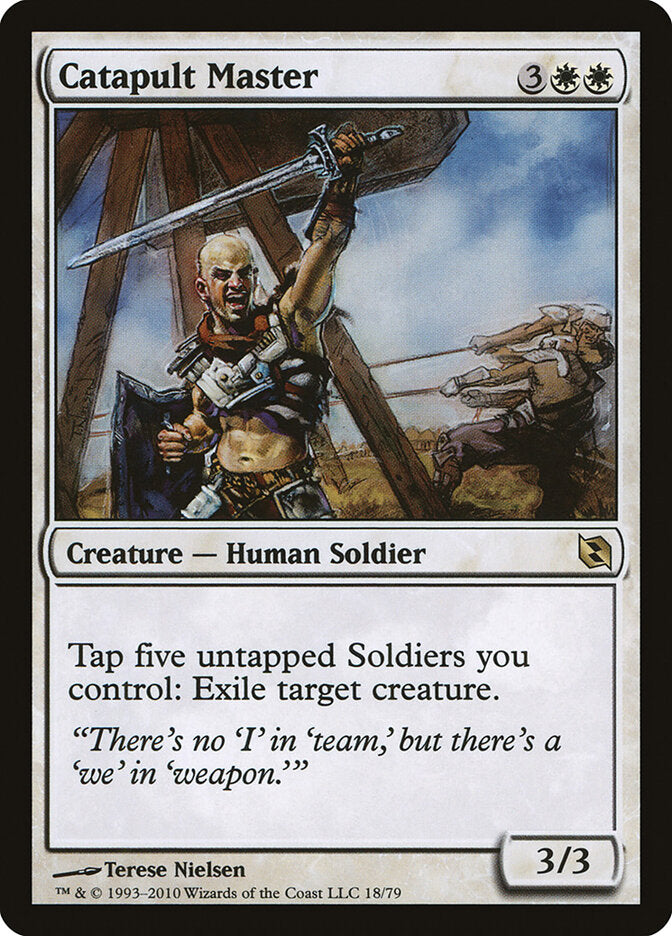 Catapult Master 18 - Duel Decks: Elspeth vs. Tezzeret MTG card