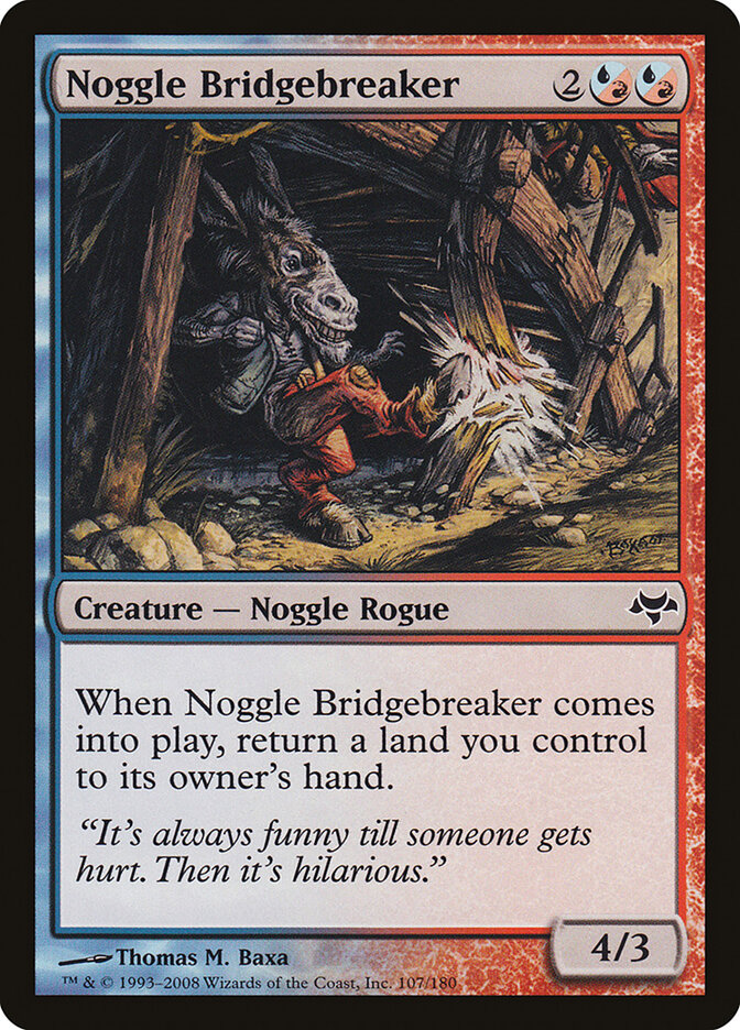Noggle Bridgebreaker 107 - Eventide MTG card
