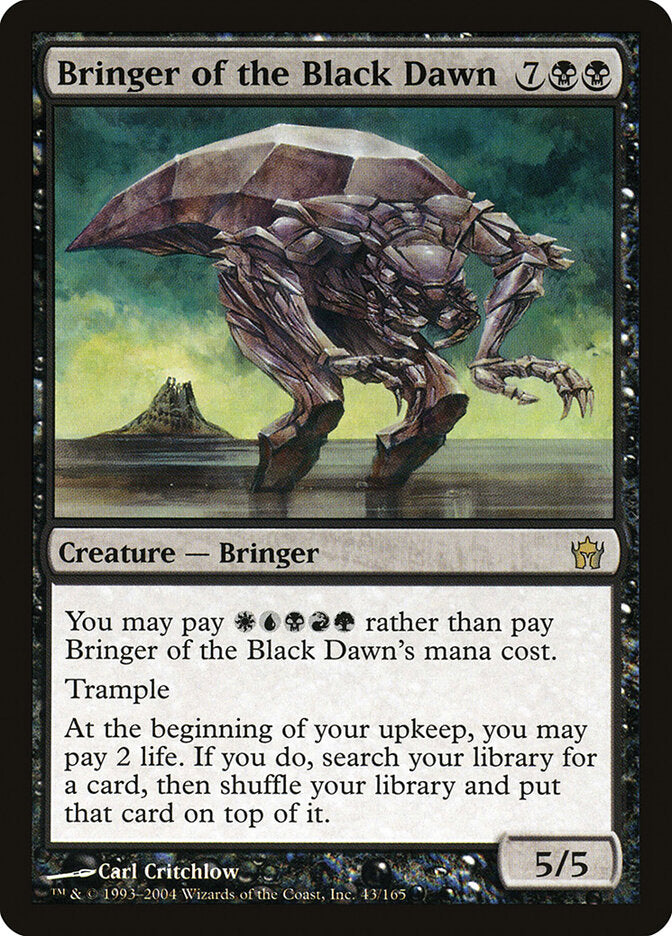 Bringer of the Black Dawn 43 - Fifth Dawn MTG card
