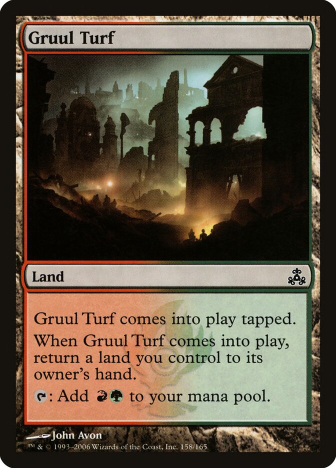 Gruul Turf 158 - Guildpact MTG card