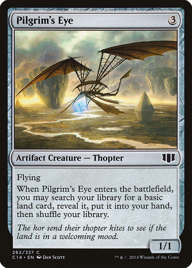 Pilgrim's Eye 262 - Commander 2014 MTG card