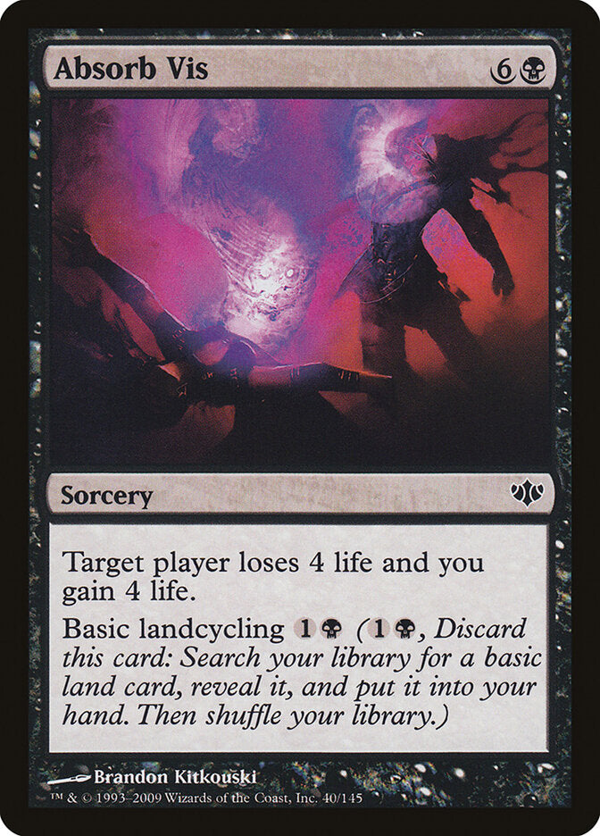 Absorb Vis 40 - Conflux MTG card
