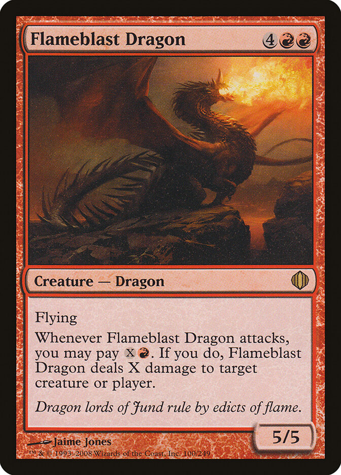 Flameblast Dragon 100 - Shards of Alara MTG card