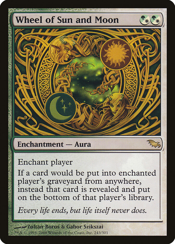 Wheel of Sun and Moon 243 - Shadowmoor MTG card