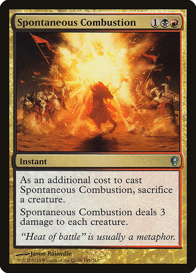 Spontaneous Combustion 194 - Conspiracy MTG card