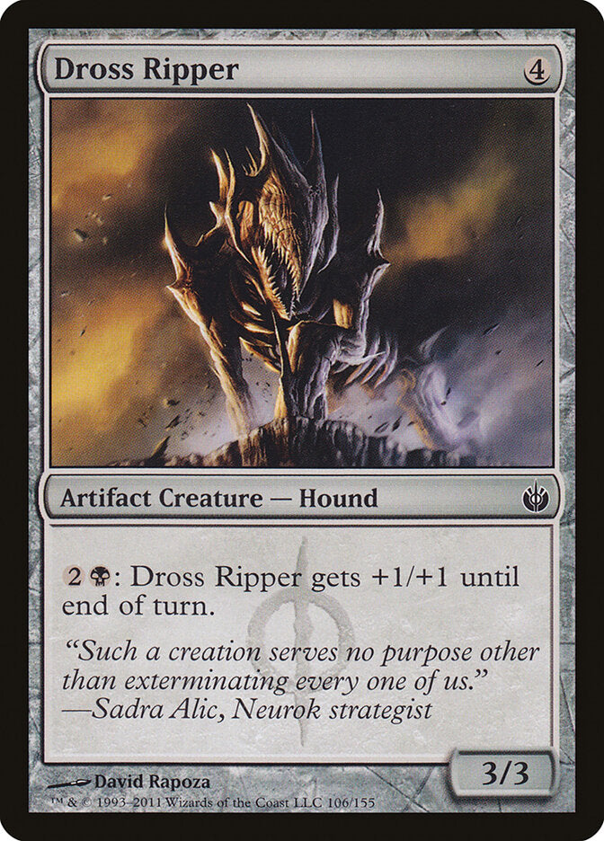 Dross Ripper 106 - Mirrodin Besieged MTG card
