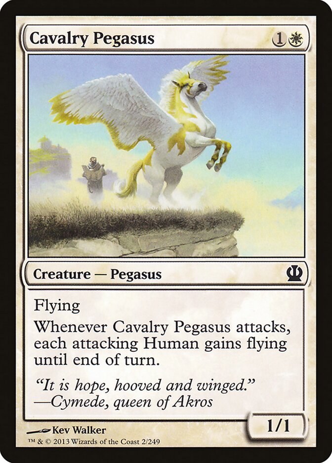 Cavalry Pegasus 2 - Theros MTG card