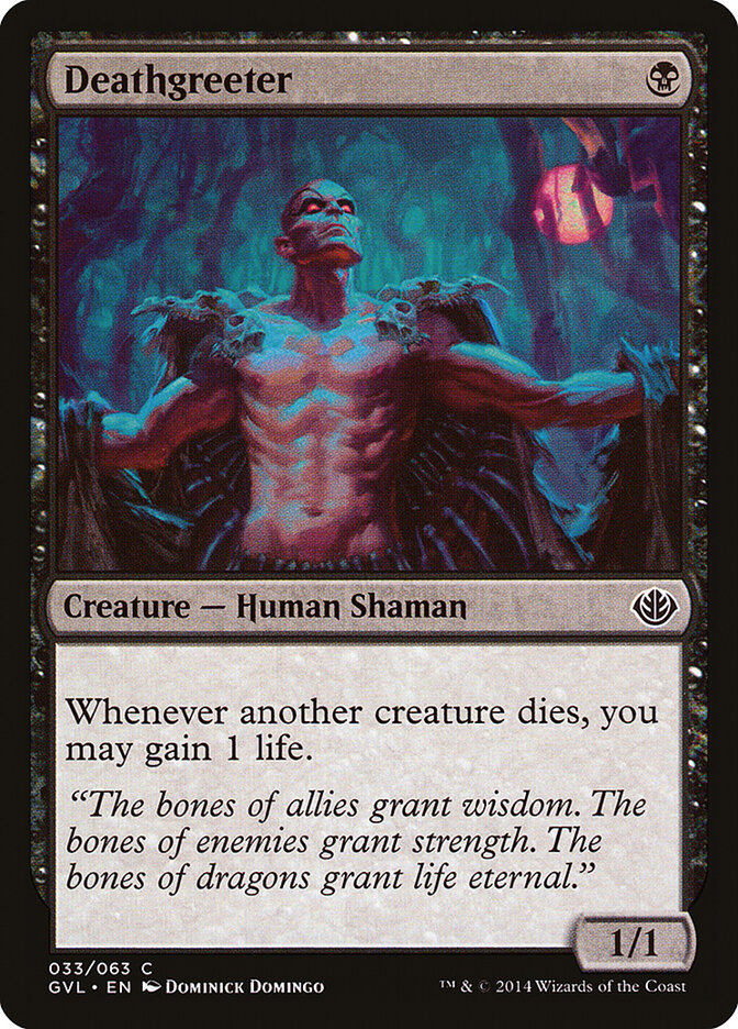 Deathgreeter 33 - Duel Decks Anthology: Garruk vs. Liliana MTG card