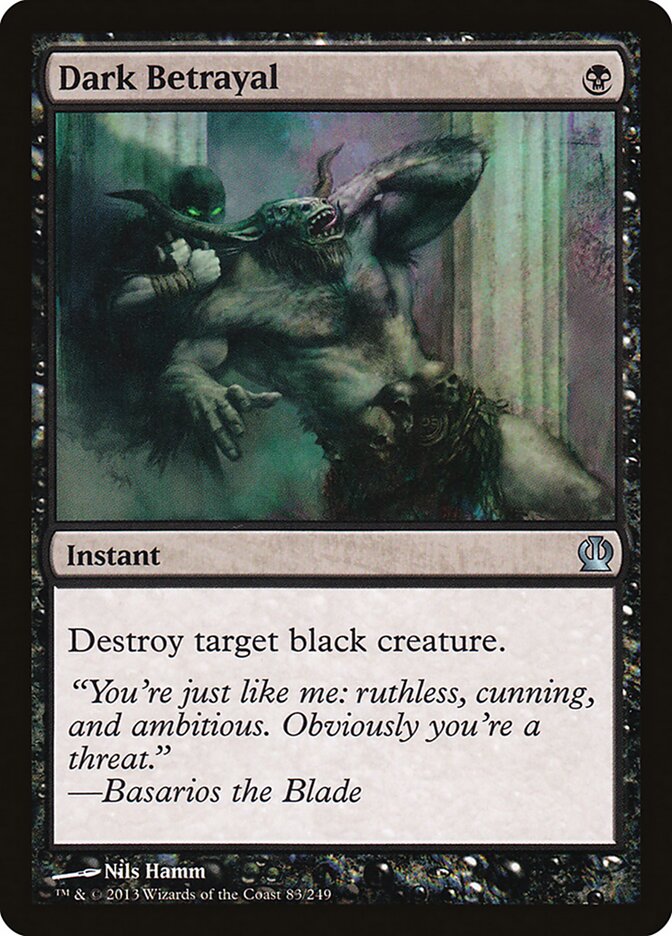 Dark Betrayal 83 - Theros MTG card