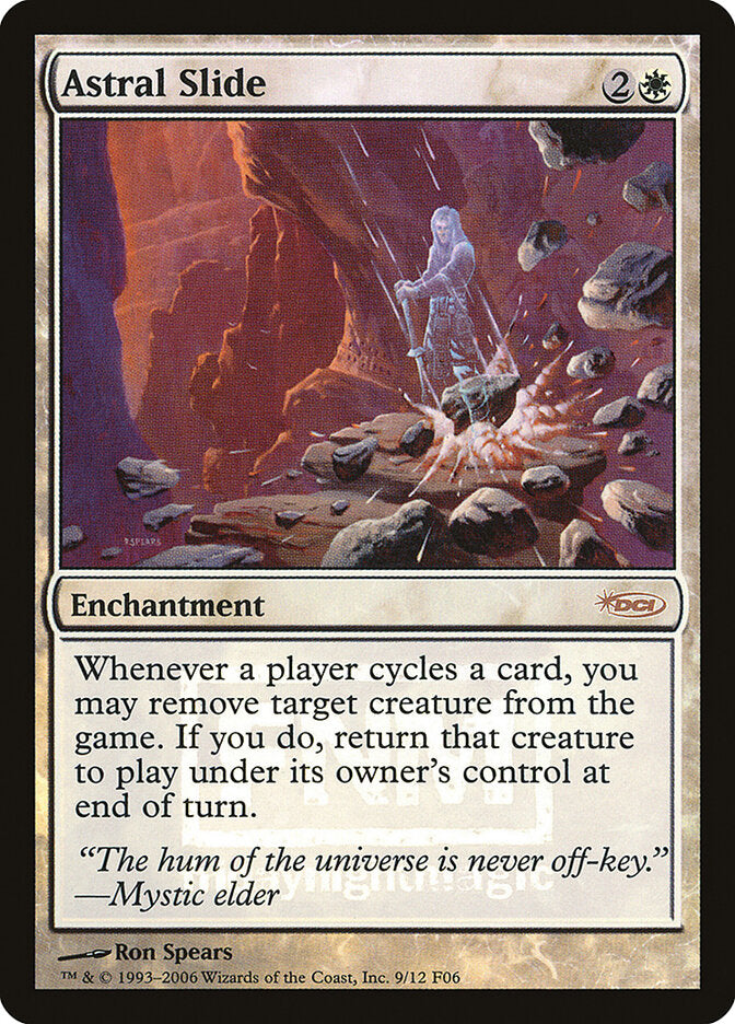 Astral Slide 9 - Friday Night Magic 2006 MTG card