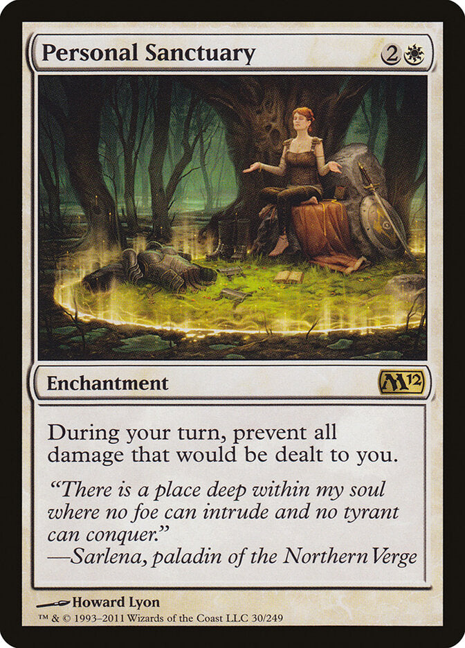 Personal Sanctuary 30 - Magic 2012 MTG card