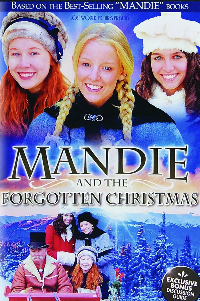 Mandie and the Forgotten Christmas DVD cover art