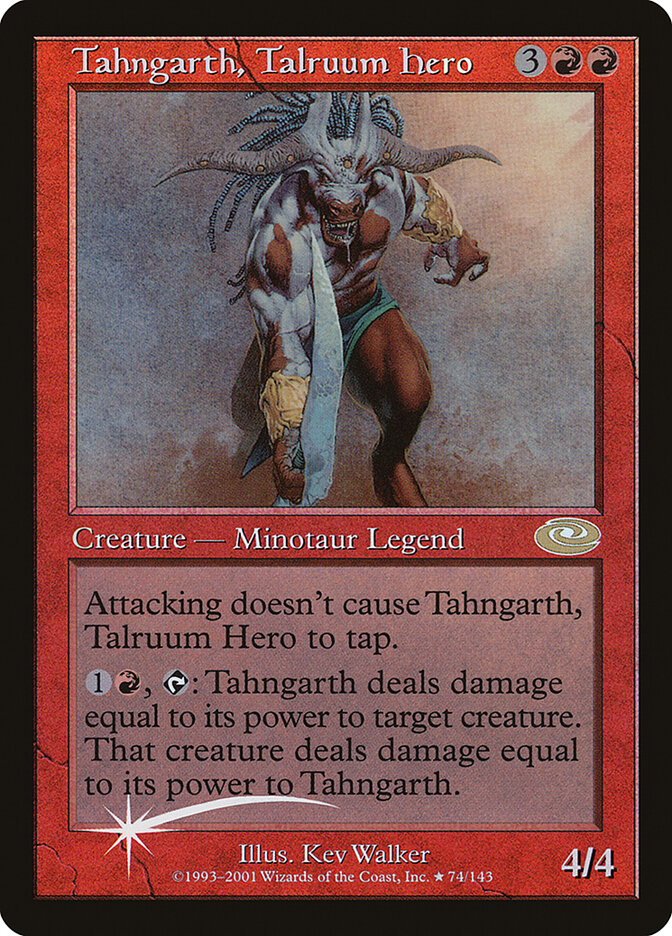 Tahngarth, Talruum Hero 74★ - Planeshift MTG card