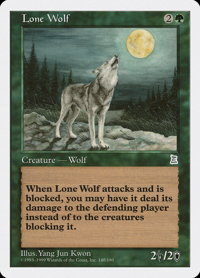 Lone Wolf 140 - Portal Three Kingdoms MTG card