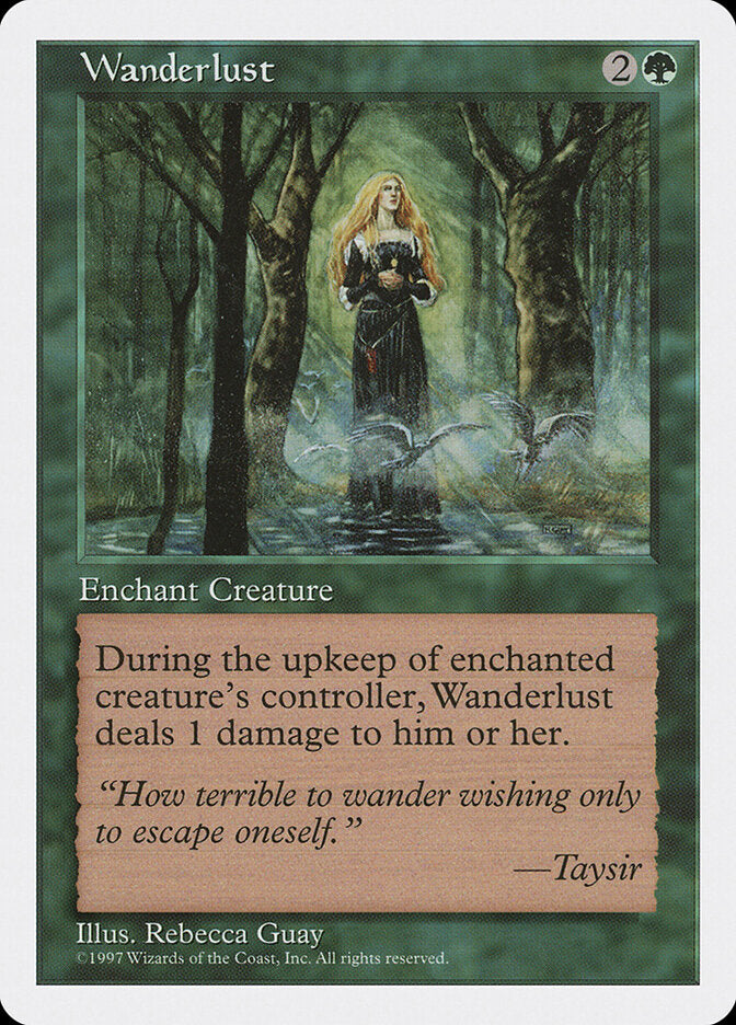 Wanderlust 339 - Fifth Edition MTG card