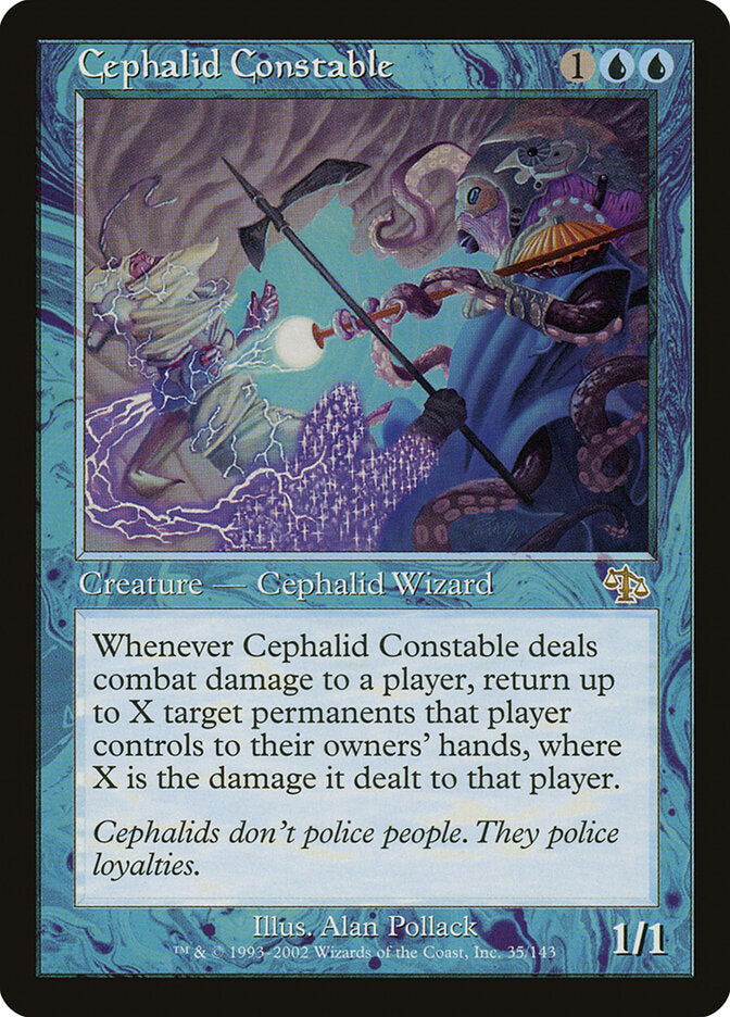 Cephalid Constable 35 - Judgment MTG card