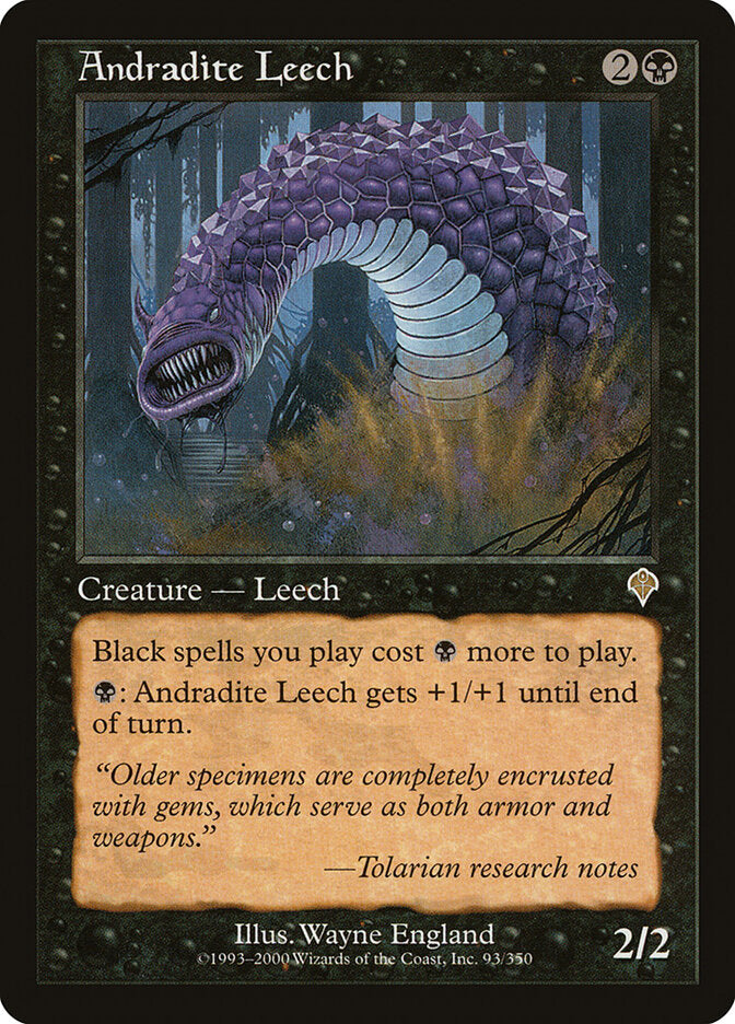 Andradite Leech 93 - Invasion MTG card