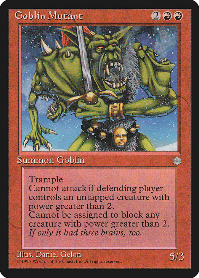 Goblin Mutant 188 - Ice Age MTG card