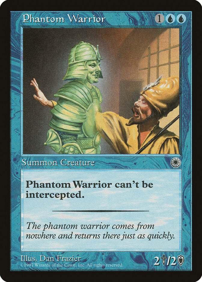 Phantom Warrior 65 - Portal MTG card