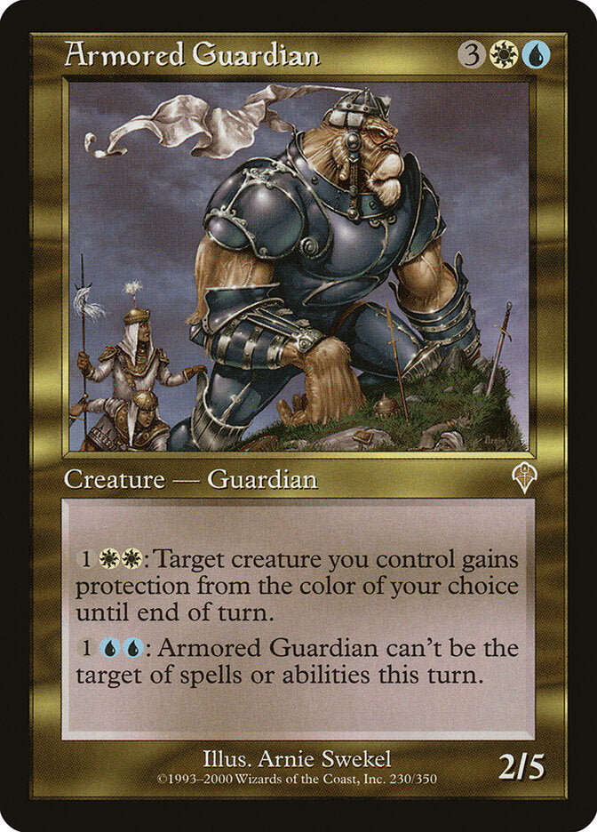 Armored Guardian 230 - Invasion MTG card