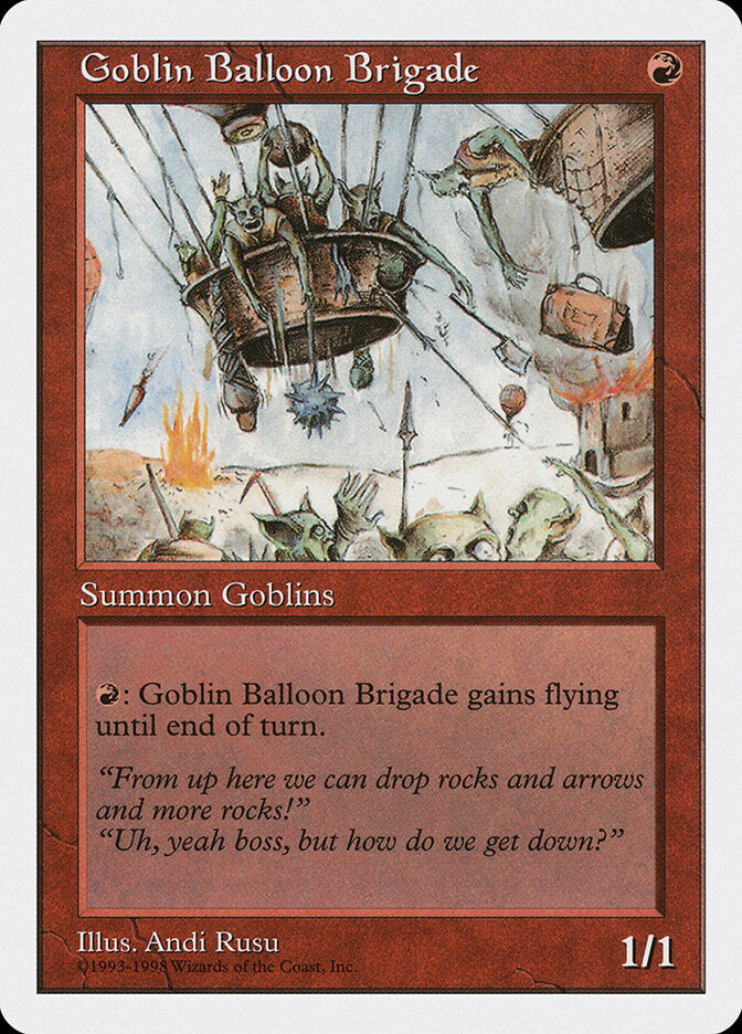 Goblin Balloon Brigade 30 - Anthologies MTG card