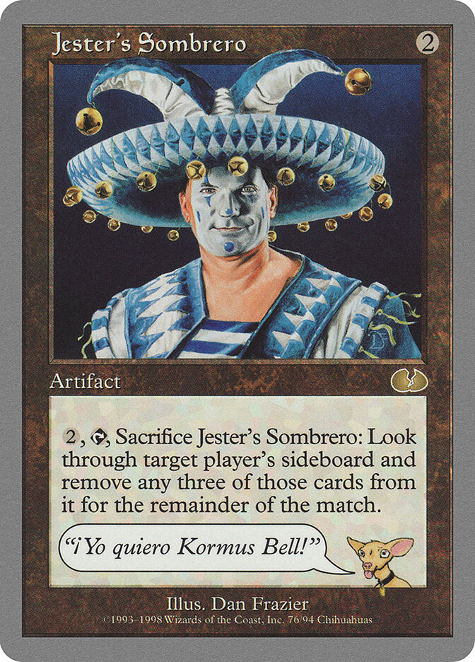 Jester's Sombrero 76 - Unglued MTG card