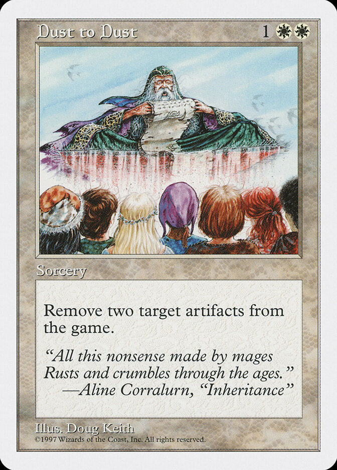 Dust to Dust 29 - Fifth Edition MTG card