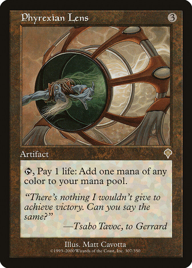Phyrexian Lens 307 - Invasion MTG card