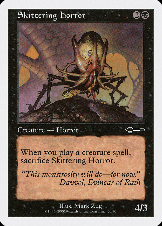 Skittering Horror 30 - Beatdown Box Set MTG card