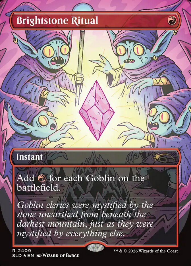 Brightstone Ritual 2409 - Secret Lair Drop MTG card