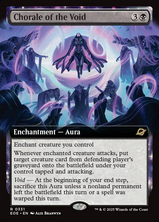 Chorale of the Void 331 - Edge of Eternities MTG card