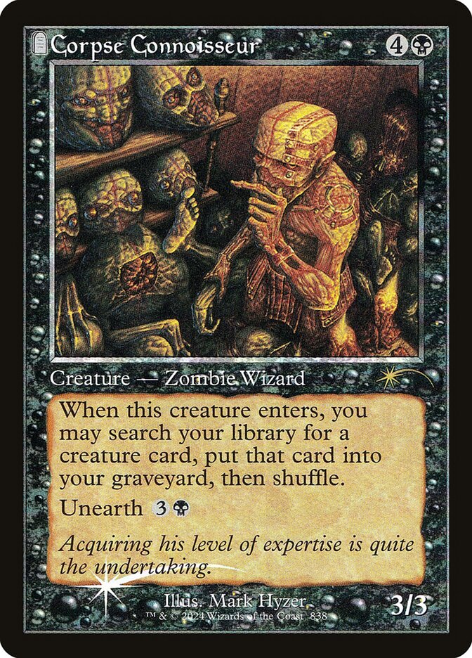 Corpse Connoisseur 838 - Secret Lair Drop MTG card