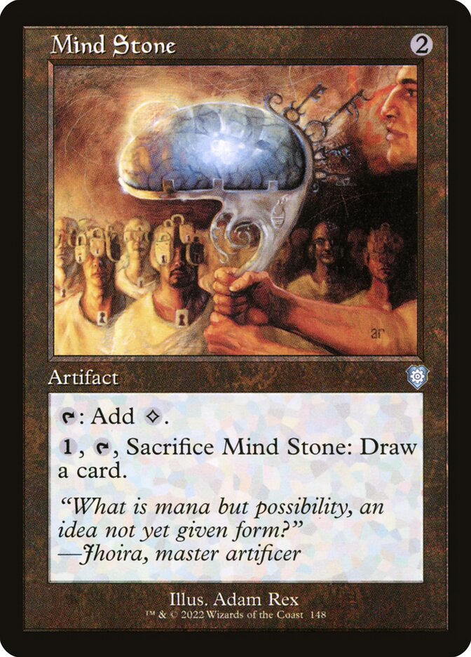Mind Stone 148 - The Brothers' War Commander MTG card