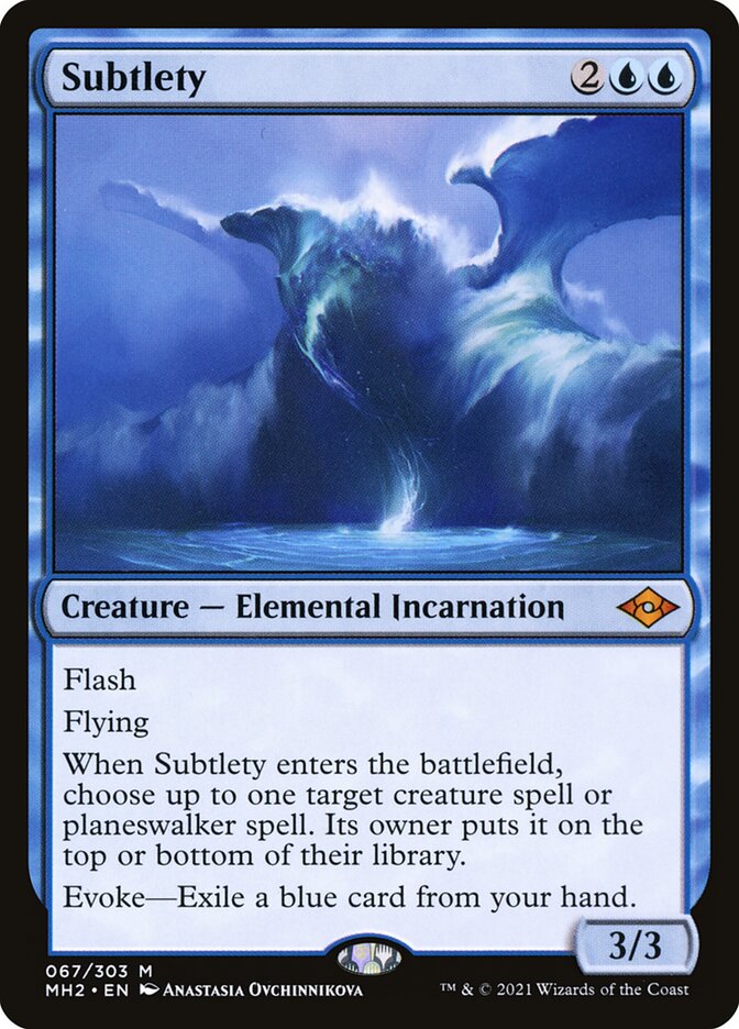 Subtlety 67 - Modern Horizons 2 MTG card