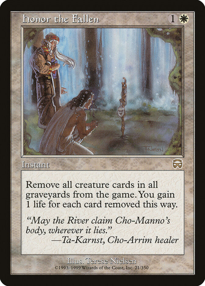 Honor the Fallen 21 - Mercadian Masques MTG card