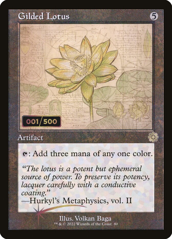 Gilded Lotus 80z - The Brothers' War Retro Artifacts MTG card